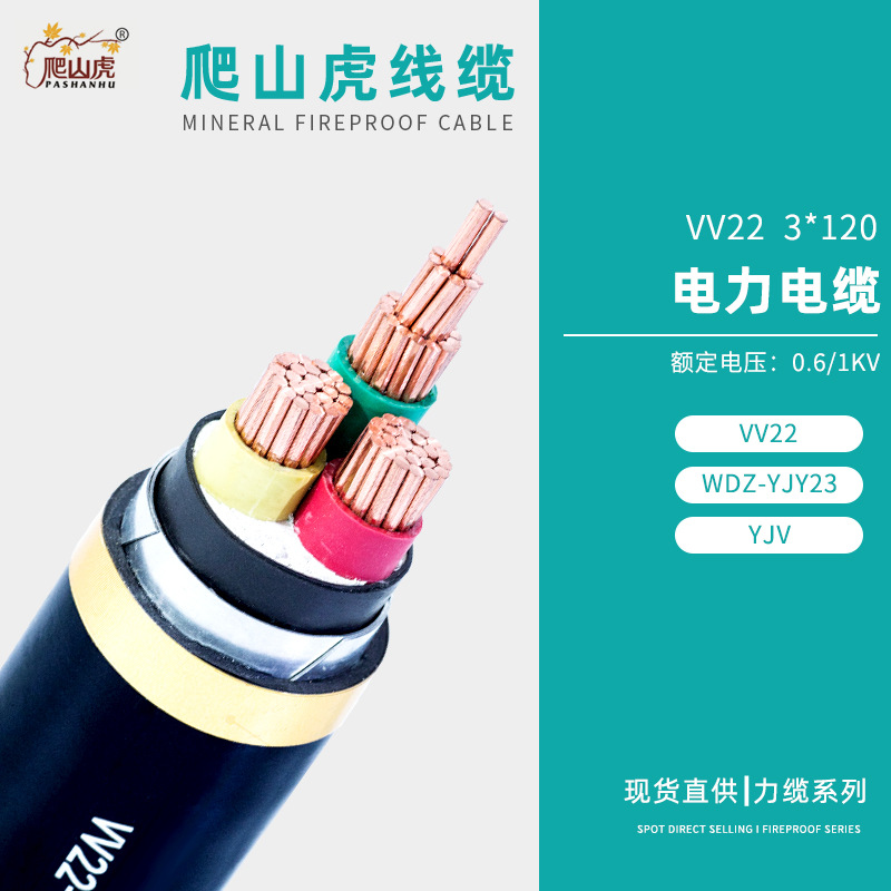 VV22-0.6/1KV电力电缆